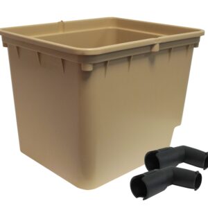 KIT TIESTO BEIGE PARA DUTCH POTS + 2 CODOS DESAG�E * KITS