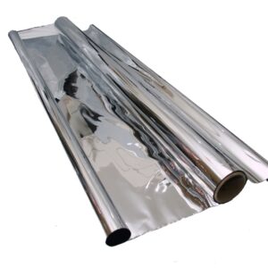 PLASTICO REFLECTANTE MYLAR 50 MICRAS X 30 MTRS. X 1,4 MTRS.  * PLASTICO REFLECTANTE