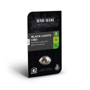 3 UND FEM - BLACK LIGHTS CBD AUTO * SENSI SEEDS RESEARCH FEMINIZADA 3 UND