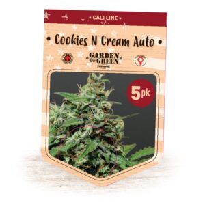 5 UND FEM - COOKIES N CREAM AUTO * GARDEN OF GREEN 5 UND FEMINIZADAS