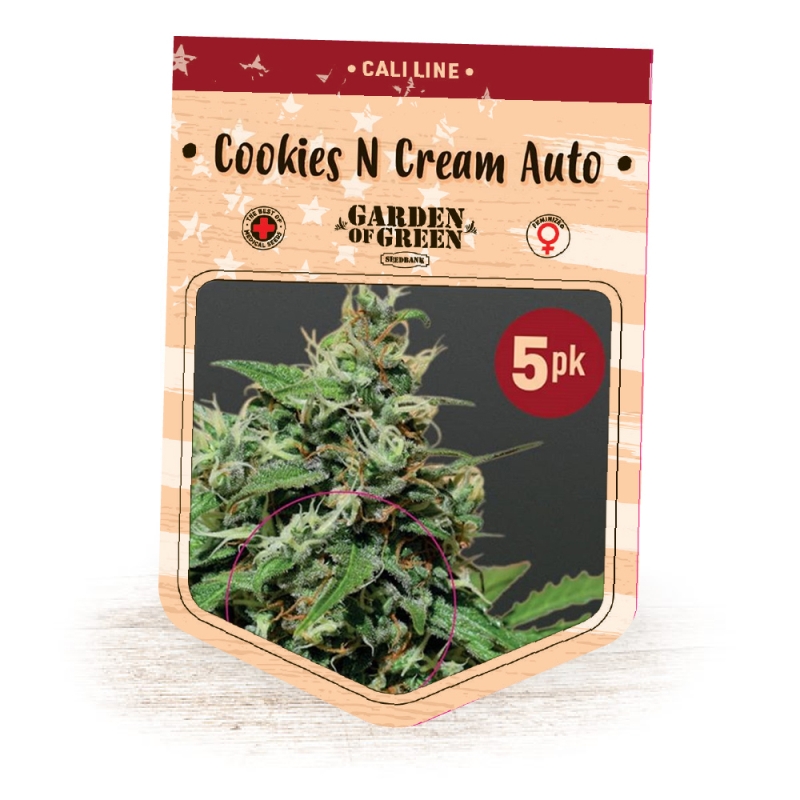 15 UND FEM - COOKIES N CREAM AUTO * GARDEN OF GREEN 15 UND FEMINIZADAS