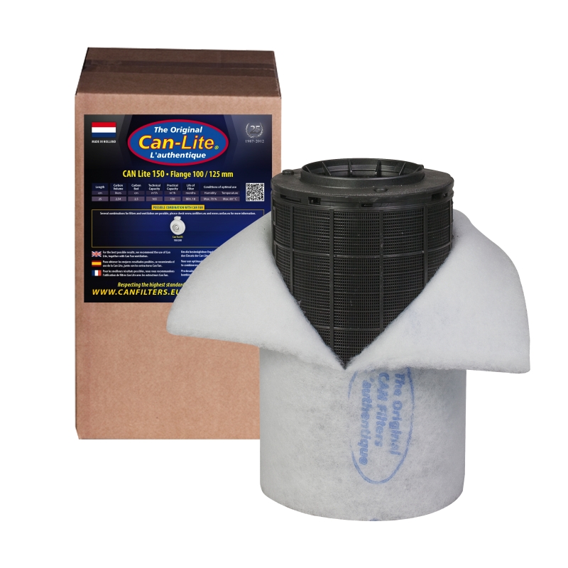 FILTRO CARBON CAN FILTER LITE PL 150 M3/H SIN EMBOCADURA * SISTEMAS ANTIOLOR
