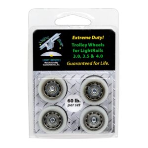 KIT RUEDAS CARRO AUXILIAR LIGHTRAIL * REFLECTORES