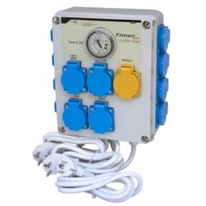 TEMPORIZADOR GSE TIMER BOX II 12 x 600 W + CALENTADOR * TEMPORIZADORES
