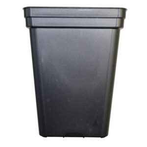 MACETA ANTI-ESTRES NB CUADRADA NEGRA 15X15X18,5 (3,5 L) (165 UNDS) * MACETAS Y BANDEJAS