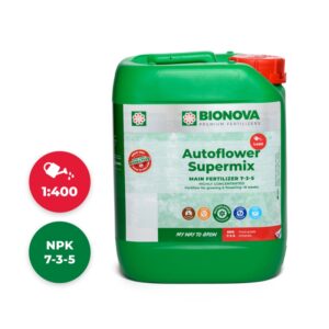 BIONOVA AUTOFLOWERING SUPERMIX 5 L. * FERTILIZANTES BIONOVA
