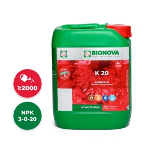 BIO NOVA K 20 POTASIO 5L * FERTILIZANTES BIO NOVA