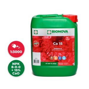 BIO NOVA CA 15 CALCIO 5L * FERTILIZANTES BIO NOVA