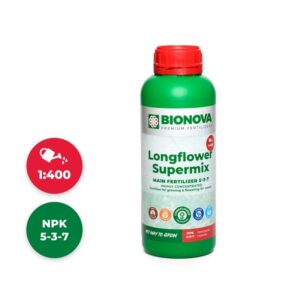 BIO NOVA LONGFLOWERING SUPERMIX 1 L.* FERTILIZANTES BIO NOVA