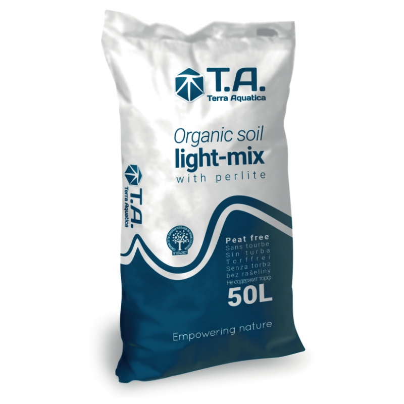 LIGHT MIX SUSTRATO ORGANICO 50 L TERRA AQUATICA * SUSTRATOS GHE