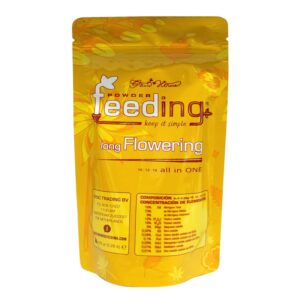 GREEN HOUSE POWDER FEEDING LONG FLOWERING 125 GR. * GREEN HOUSE FERTILIZANTES