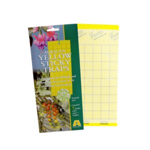 LAMINAS ATRAPA INSECTOS AMARILLAS (7 UNIDADES)*