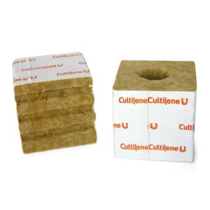 TACO DE SIEMBRA CULTILENE 75x75MM AGUJERO GRANDE (CAJA 480 UND) * SUSTRATOS