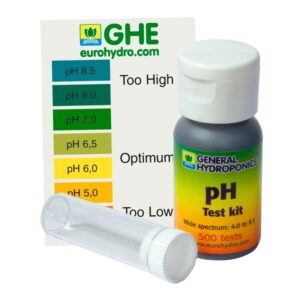PH TEST KIT 30 ml - GENERAL HIDROPONICS  * GENERAL HIDROPONICS