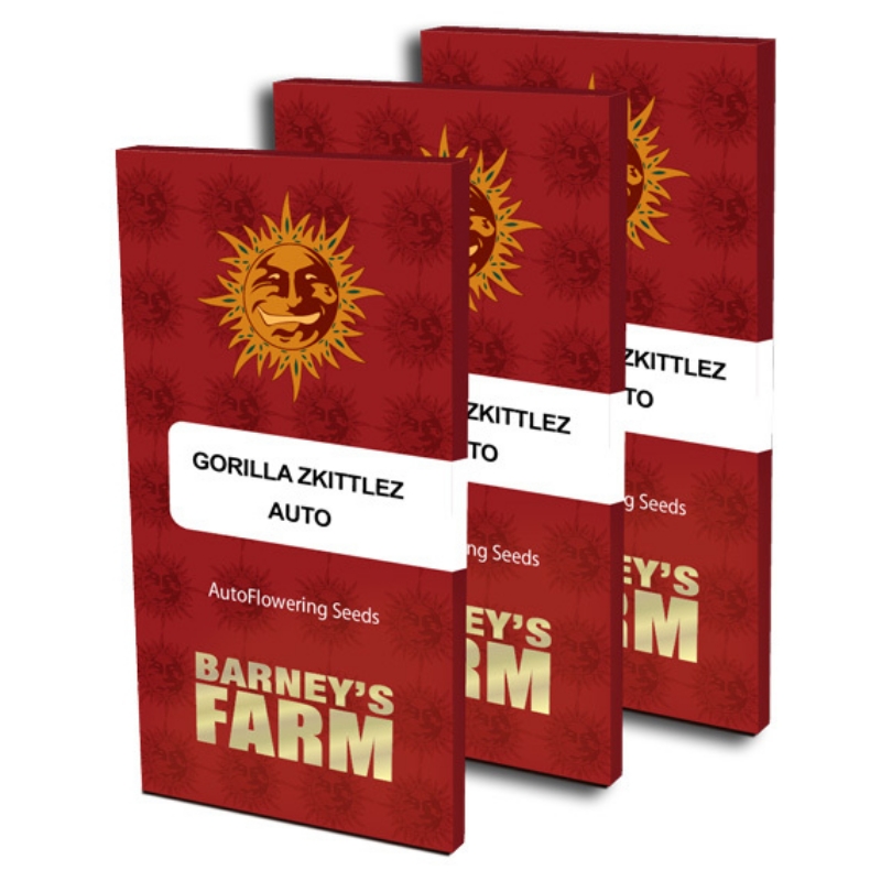 1 UND FEM - GORILLA ZKITTLEZ AUTO * BARNEY'S FARM 1 UND FEMINIZADAS