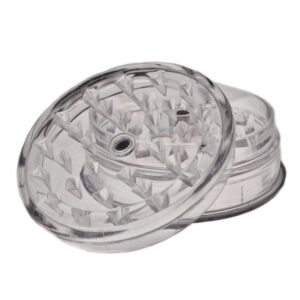 GRINDER PLASTICO MAGN. 3 PARTES TRANSPARENTE*