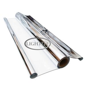 PLASTICO REFLECTANTE LIGHTITE PLATEADO 1,25X100 MTR.  * PLASTICO REFLECTANTE