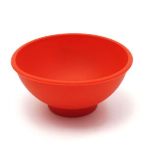 CUENCO SILICONA - ROJO (DIAMETRO 6,7 CM)