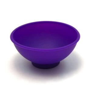 CUENCO SILICONA - MORADO (DIAMETRO 6,7 CM)