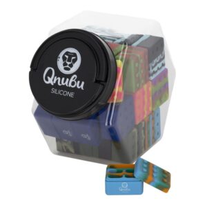 BOTE DE SILICONA QNUBU APILABLE 4+1 25 ML (DISPLAY XL 30 UNIDADES) * ACCESORIOS BHO