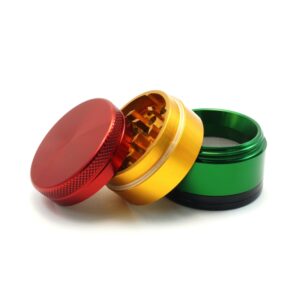 GRINDER POLINIZADOR 40MM RASTA COLOR * PARAFERNALIA