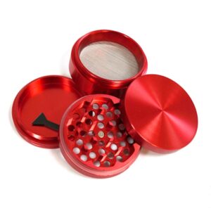 PLZ. ALUMINIO CNC ROJO 62 MM * POLINIZADOR ALUMINIO MAGNETICO