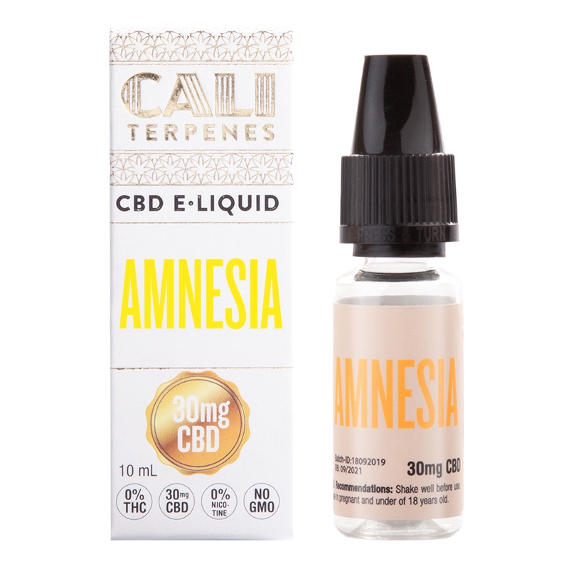 CALI TERPENES E-LIQUID AMNESIA 30 MG CBD (10 ML) *