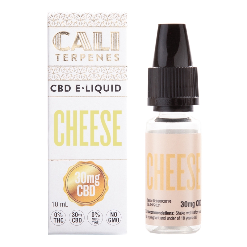 CALI TERPENES E-LIQUID CHEESE 30 MG CBD (10 ML) *