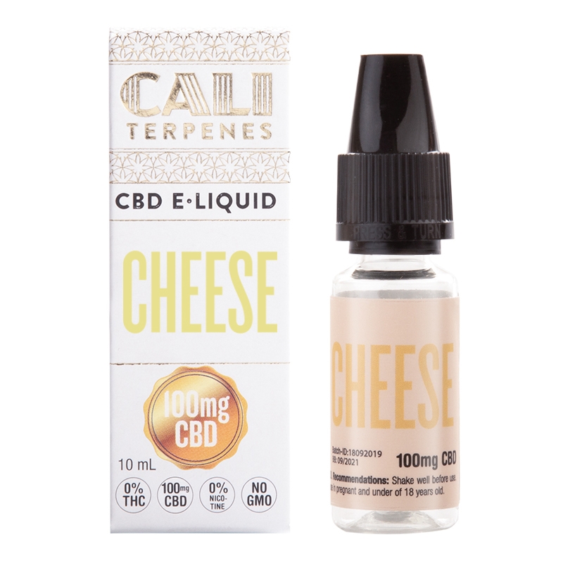 CALI TERPENES E-LIQUID CHEESE 100 MG CBD (10 ML) *