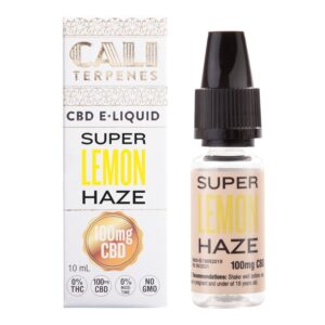 CALI TERPENES E-LIQUID SUPER LEMON HAZE 100MG CBD (10 ML)