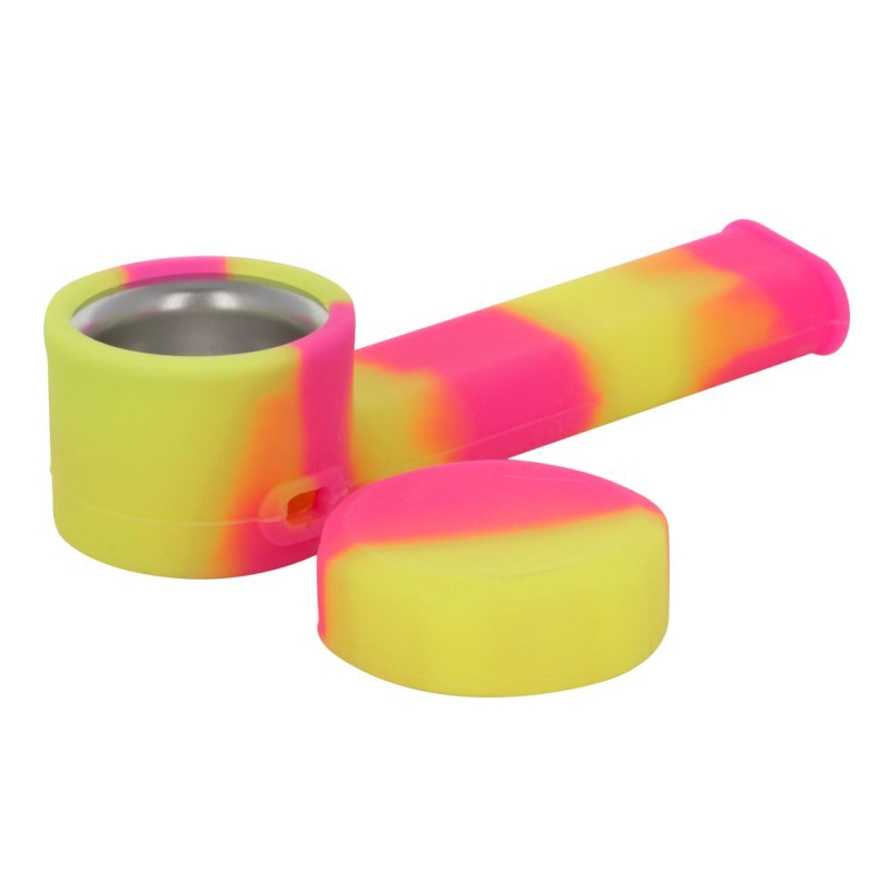PIPA DE SILICONA QNUBU COLORADO 86 MM * PIPAS Y ACCESORIOS BHO