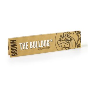 PAPEL THE BULLDOG KING SIZE SLIM BROWN (50 LIBRILLOS)* PAPEL DE FUMAR THE BULLDOG