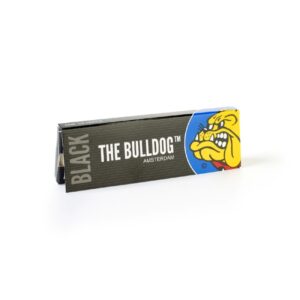 PAPEL THE BULLDOG BLACK 1 1/4 (50 LIBRILLOS) * PAPEL DE FUMAR THE BULLDOG