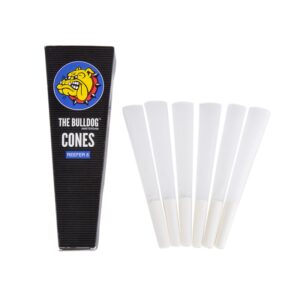 CONOS REEFER 6 THE BULLDOG (30 UNIDADES) * PAPEL DE FUMAR THE BULLDOG