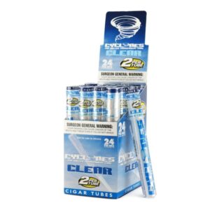 CYCLONES CLEAR NATURAL (2X24 UNIDADES) * CONOS PREENROLLADOS