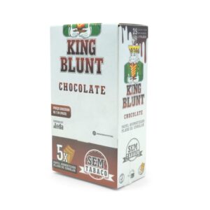 KING BLUNT (SIN TABACO) (25X5 UNIDADES) - CHOCOLATE * KING BLUNT WRAPS
