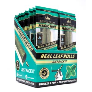 KING PALM DISPLAY BOX 20 SOBRES (2 X SLIM) MAGIC MINT