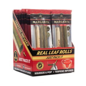 KING PALM DISPLAY BOX 20 SOBRES (2 X MINI) MARGARITA