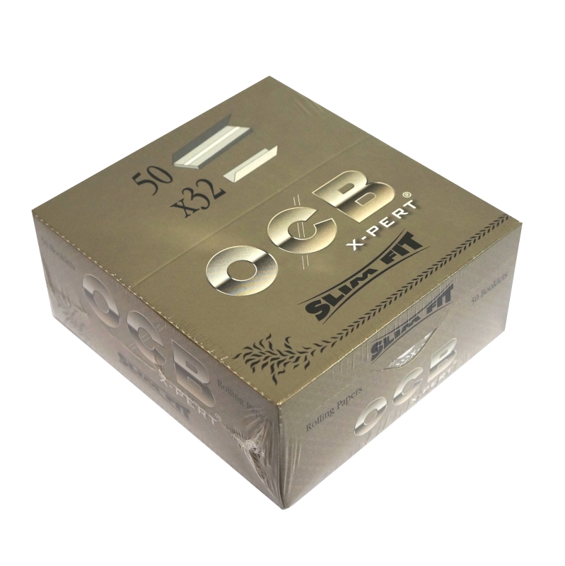 PAPEL DE FUMAR OCB X-PERT SLIM FIT (50 LIBRITOS) * PAPEL DE FUMAR OCB