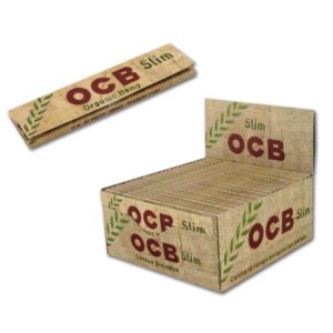PAPEL OCB SLIM ORGANIC (50 LIBRILLOS) * PAPEL DE FUMAR OCB
