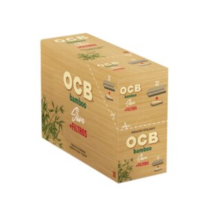 PAPEL OCB BAMBOO SLIM + TIP (32 LIBRILLOS) * PAPEL DE FUMAR OCB