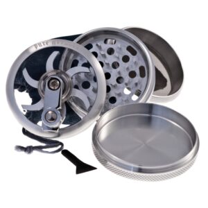 PLZ. PURE GRINDER CLEAR TOP ROLLER 63MM LISO * POLINIZADORES ALUMINIO MAGNETICO