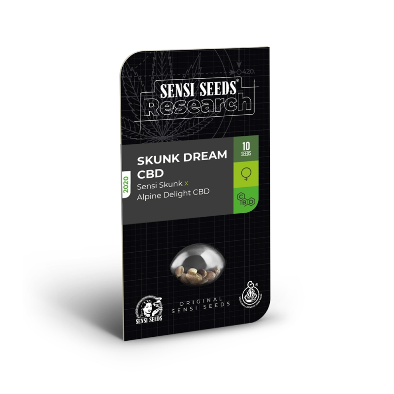 5 UND FEM - SKUNK DREAM CBD * SENSI SEEDS RESEARCH FEMINIZADA 5 UND
