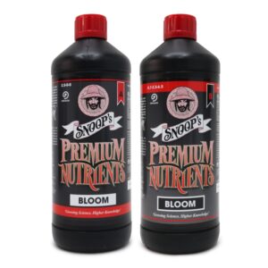 BLOOM A+B HYDRO / CIRCULANTE 1 LTR AGUA BLANDA * SNOOP'S PREMIUM NUTRIENTS