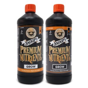GROW A+B SOIL / NO RECIRCULANTE 1 LTR AGUA BLANDA * SNOOP'S PREMIUM NUTRIENTS