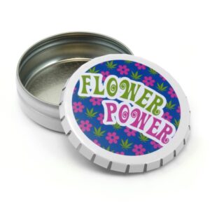 CAJA FLOWER POWER  * CAJAS METALICAS GREENKLACBOX