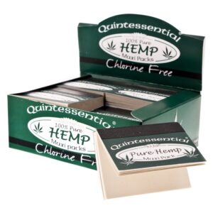 FILTROS MAXI-PACKS DE CA�AMO PURO (20 UDS./ CAJA) * FILTROS QUINTESSENTIAL